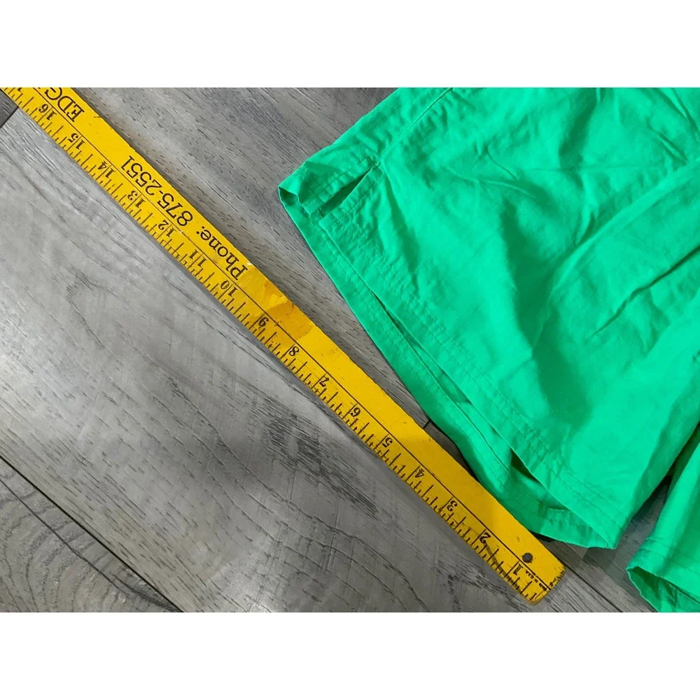 Nike Mens Neon Green Swim Trunks Mesh Lined Board Shorts Small